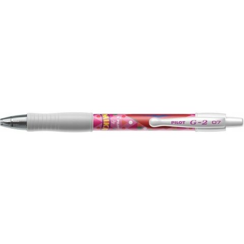 Długopis żelowy G2 0.7mm MIKA różowy edycja imitowana PIBL-G2-7-WP-MKF PILOT Długopis żelowy G2 0.7mm MIKA różowy edycja imitowana PIBL-G2-7-WP-MKF PILOT