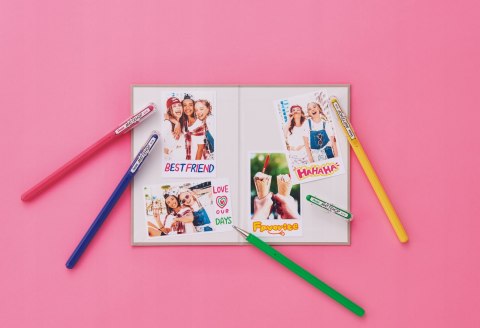 Długopis żelowy MATTEHOP 1,0mm (4 szt.) K110V-ST4FGPVPL PENTEL Długopis żelowy MATTEHOP 1,0mm (4 szt.) K110V-ST4FGPVPL PENTEL