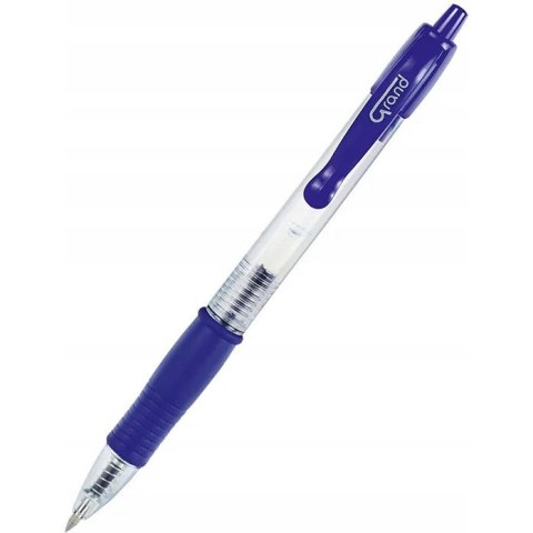 Długopis żelowy automatyczny GR-161 niebieski 160-1843 GRAND Długopis żelowy automatyczny GR-161 niebieski 160-1843 GRAND