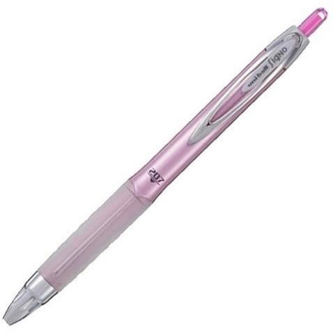 Pioro kulkowe czarne UMN-207C obudowa różowa UNI Pioro kulkowe czarne UMN-207C obudowa różowa UNI