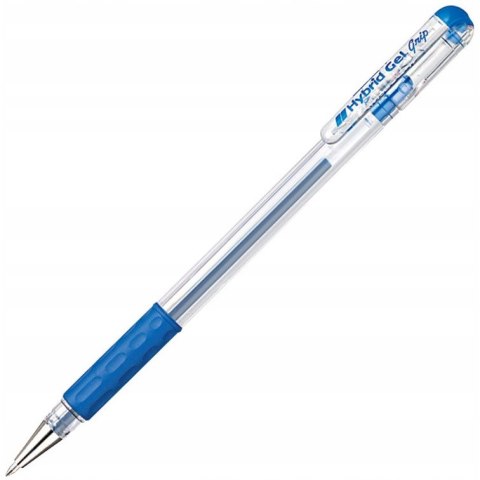 Pióro żelowe PENTEL K116 niebieski z gumowym uchwytem Hybrid Gel Grip Pióro żelowe PENTEL K116 niebieski z gumowym uchwytem Hybrid Gel Grip