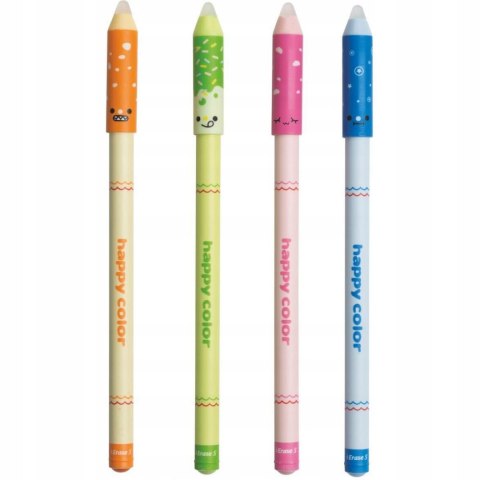 Długopis usuwalny 0,5mm BUŹKI LOL niebieski, Happy Color HA 4120 01LO-3 Długopis usuwalny 0,5mm BUŹKI LOL niebieski, Happy Color HA 4120 01LO-3