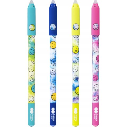 Długopis wymazywalny Smile 0,5 mm niebieski HA 4120 01SM-3 HAPPY COLOR Długopis wymazywalny Smile 0,5 mm niebieski HA 4120 01SM-3 HAPPY COLOR