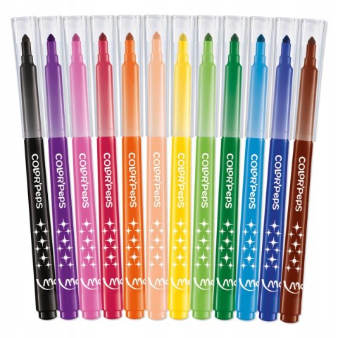 Flamastry MAPED COLORPEPS 12kolorów 845020 Flamastry MAPED COLORPEPS 12kolorów 845020