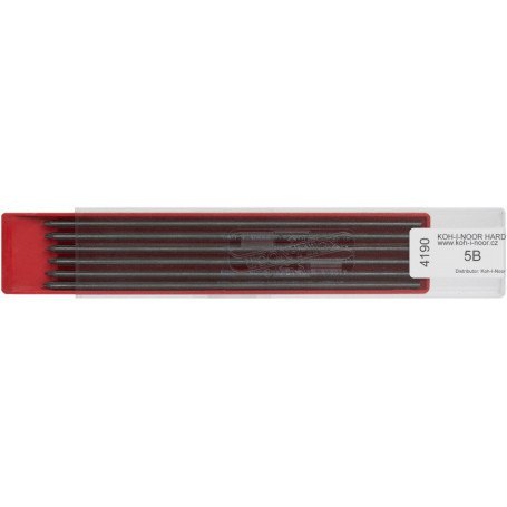 Grafity do ołówków automatycznych 5B 2mm (12szt.) 4190 KOH-I-NOOR