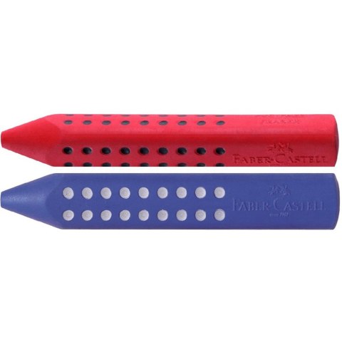 Gumka grip 2001 niebieska/czerwona 187101 FABER-CASTELL Gumka grip 2001 niebieska/czerwona 187101 FABER-CASTELL