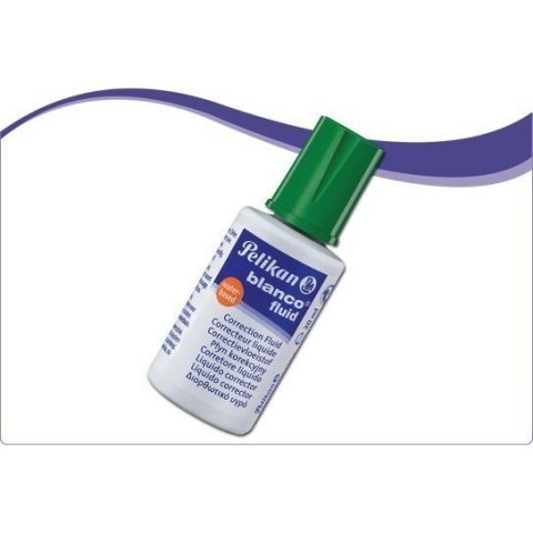 Korektor w butelce BLANCO FLUID 20ml wodny PELIKAN 344895 Korektor w butelce BLANCO FLUID 20ml wodny PELIKAN 344895