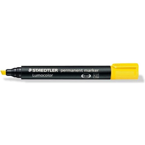 Marker 350-1 żółty STAEDTLER LUMOCOLOR permamentny ścięty Marker 350-1 żółty STAEDTLER LUMOCOLOR permamentny ścięty