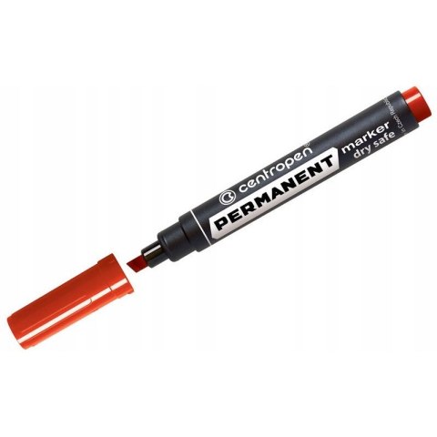Marker 8816/8516 czerwo.ścięty DRY SAFE niewysychaj.CENTROPEN Marker 8816/8516 czerwo.ścięty DRY SAFE niewysychaj.CENTROPEN