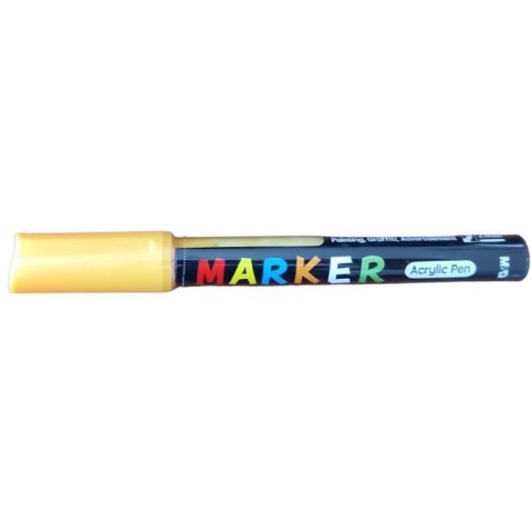 Marker akrylowy 1-2mm jasnożółty MG APL404-15 Marker akrylowy 1-2mm jasnożółty MG APL404-15