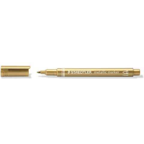 Marker metaliczny złoty okręgły M 1-2mm S 8323-11 STAEDTLER Marker metaliczny złoty okręgły M 1-2mm S 8323-11 STAEDTLER