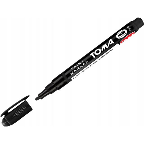 Marker olejowy F czarny 1,5mm TO-441 TOMA Marker olejowy F czarny 1,5mm TO-441 TOMA