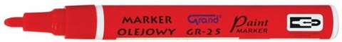 Marker olejowy GR-25 czerwony GRAND Marker olejowy GR-25 czerwony GRAND