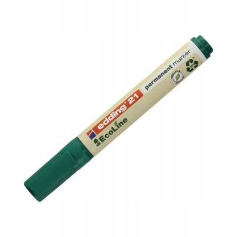 Marker permanentny ekologiczny okrągła końcówka zielony 21/004/ZI ED EDDING Marker permanentny ekologiczny okrągła końcówka zielony 21/004/ZI ED EDDING
