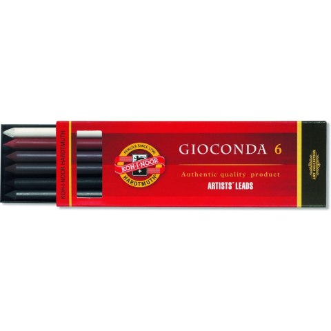 Zestaw grafitów (grafit 4B, węgiel,sepie x4) 4869/3 KOH-I-NOOR Zestaw grafitów (grafit 4B, węgiel,sepie x4) 4869/3 KOH-I-NOOR