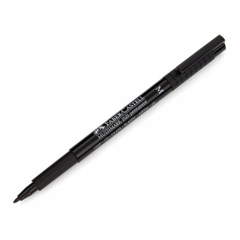 Foliopis z gumką OHP MULTIMARK M 1.0mm czarny 152599 FABER-CASTELL Foliopis z gumką OHP MULTIMARK M 1.0mm czarny 152599 FABER-CASTELL
