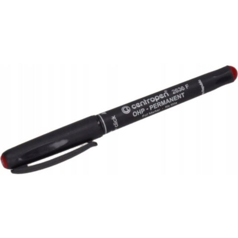 Marker permanentny OHP F 0.6 czerwony 2636 CENTROPEN