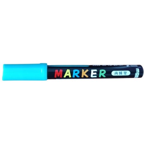 Marker akrylowy 1-2 mm zielony niebieskawy MG ZPLN6570-53 Marker akrylowy 1-2 mm zielony niebieskawy MG ZPLN6570-53