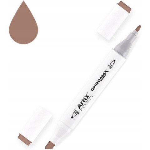 Marker alkoholowy dwustronny BURNT SIENNA PP915-95 ARTIX Marker alkoholowy dwustronny BURNT SIENNA PP915-95 ARTIX