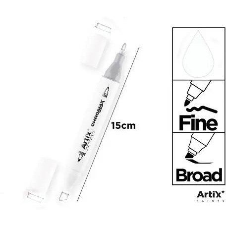 Marker alkoholowy dwustronny COLOURLES BLENDER PP915-3 ARTIX Marker alkoholowy dwustronny COLOURLES BLENDER PP915-3 ARTIX