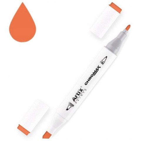 Marker alkoholowy dwustronny FRENCH VERMILION PP915-22 ARTIX Marker alkoholowy dwustronny FRENCH VERMILION PP915-22 ARTIX