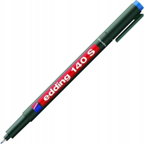 Marker niezmywalny do folii 0,3mm niebieski 140S/003/N ED EDDING Marker niezmywalny do folii 0,3mm niebieski 140S/003/N ED EDDING