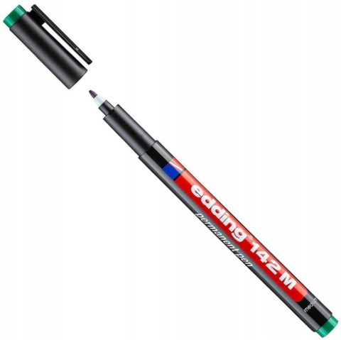 Marker niezmywalny do folii 1mm zielony 142M/004/ZI ED EDDING Marker niezmywalny do folii 1mm zielony 142M/004/ZI ED EDDING