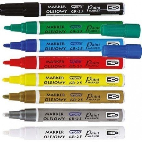 Marker olejowy GR-25 zielony GRAND Marker olejowy GR-25 zielony GRAND