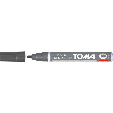 Marker olejowy TO-440 grubość 2.5mm szary TOMA Marker olejowy TO-440 grubość 2.5mm szary TOMA