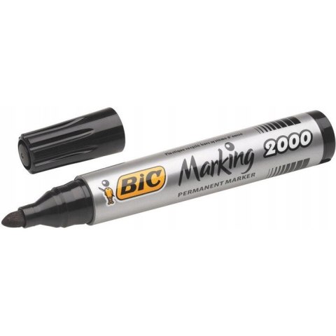 Marker permanentny 2000 czarny BIC ECO okrągła końcówka 8209153 Marker permanentny 2000 czarny BIC ECO okrągła końcówka 8209153