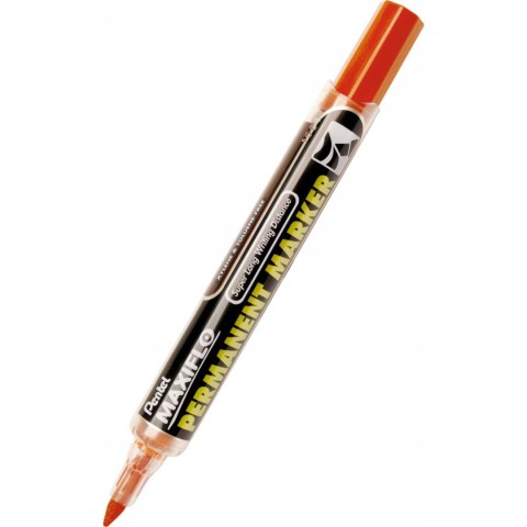 Marker permanentny NLF50 czerwony okrągły z tłoczkiem płynny tusz PENTEL Marker permanentny NLF50 czerwony okrągły z tłoczkiem płynny tusz PENTEL