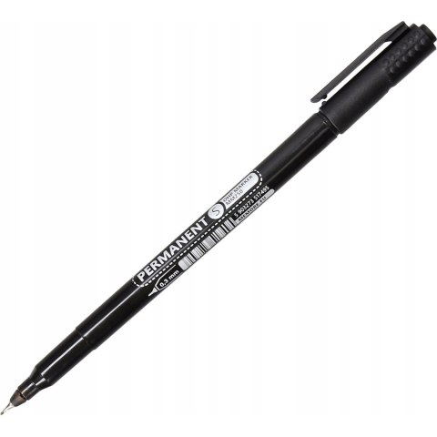 Marker permanentny OHP MM250 końcówka S 0,3mm czarny MM250-02 MEMOBE Marker permanentny OHP MM250 końcówka S 0,3mm czarny MM250-02 MEMOBE