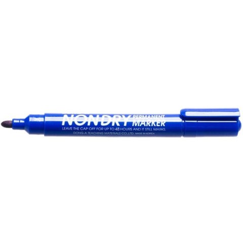 Marker permanentny niebieski okrągły TT5019 Dong-A Marker permanentny niebieski okrągły TT5019 Dong-A
