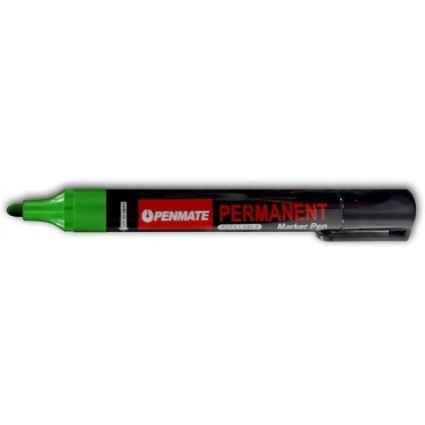Marker permanentny zielony okrągły TT8611 PENMATE Marker permanentny zielony okrągły TT8611 PENMATE