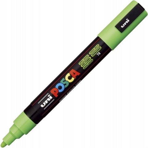 Marker z farbą plakatową UNI Posca PC-5M nr.72 średni zielony Marker z farbą plakatową UNI Posca PC-5M nr.72 średni zielony