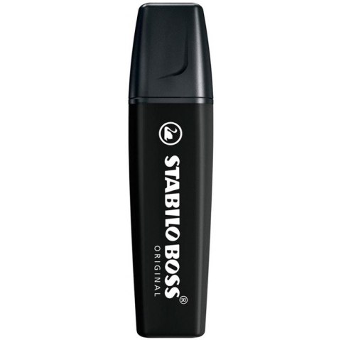 Zakreślacz marker STABILO BOSS 70/46 czarny ścięty 2mm-5mm Zakreślacz marker STABILO BOSS 70/46 czarny ścięty 2mm-5mm