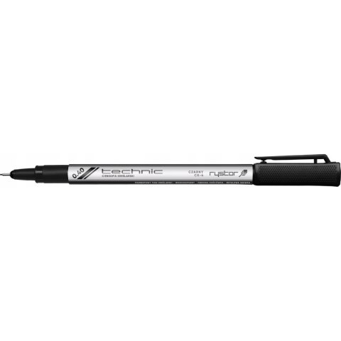 Cienkopis kreślarski TECHNIC 0,4mm czarny 405-040 RYSTOR