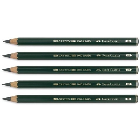Ołówek CASTELL 9000 6B (12szt.) 119006 Faber-Castell Ołówek CASTELL 9000 6B (12szt.) 119006 Faber-Castell