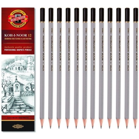 Ołówek F GOLDSTAR (12szt.) 1860 KOH-I-NOOR Ołówek F GOLDSTAR (12szt.) 1860 KOH-I-NOOR