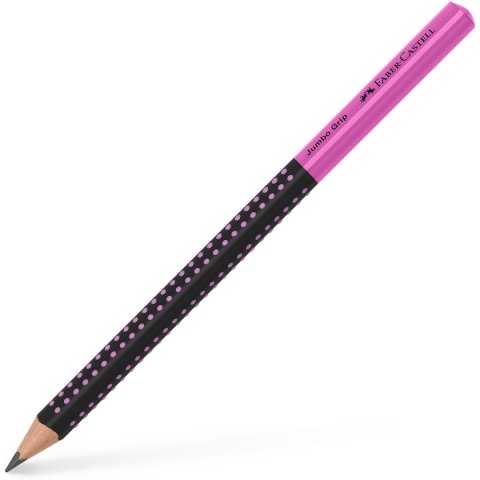 Ołówek JUMBO GRIP TWO TONE czarny/różowy 511911 FABER CASTELL Ołówek JUMBO GRIP TWO TONE czarny/różowy 511911 FABER CASTELL