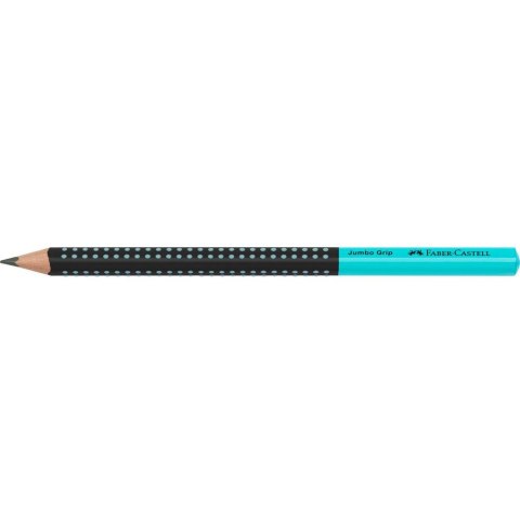 Ołówek JUMBO GRIP TWO TONE czarny/turkusowy 511912 FABER CASTELL Ołówek JUMBO GRIP TWO TONE czarny/turkusowy 511912 FABER CASTELL