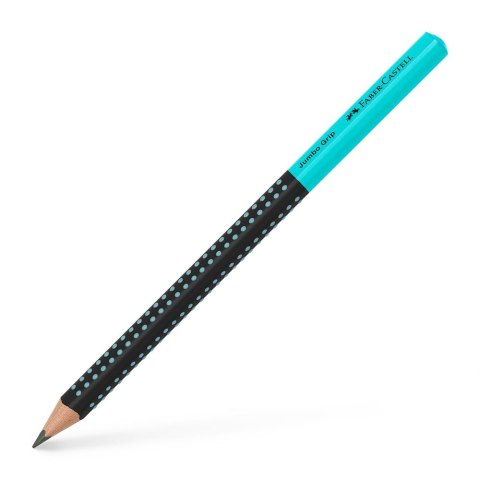 Ołówek JUMBO GRIP TWO TONE czarny/turkusowy 511912 FABER CASTELL Ołówek JUMBO GRIP TWO TONE czarny/turkusowy 511912 FABER CASTELL