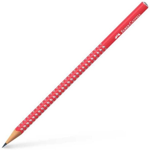 Ołówek SPARKLY PEARLY czerwony 118240 FABER CASTELL Ołówek SPARKLY PEARLY czerwony 118240 FABER CASTELL