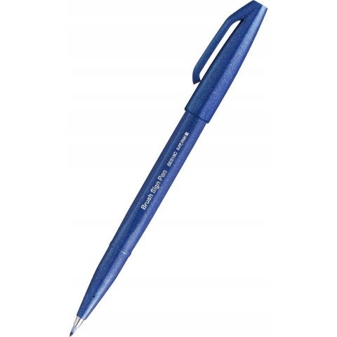 Pisak BRUSH SIGN PEN niebieski SES15C-C PENTEL Pisak BRUSH SIGN PEN niebieski SES15C-C PENTEL