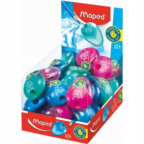 Temperówka plastikowa MAPED Igloo 1 dla leworęcznych 032211 Temperówka plastikowa MAPED Igloo 1 dla leworęcznych 032211