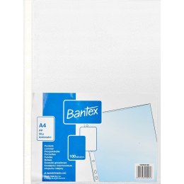 Koszulki groszkowe BANTEX A4 50mic (100szt) 100550109