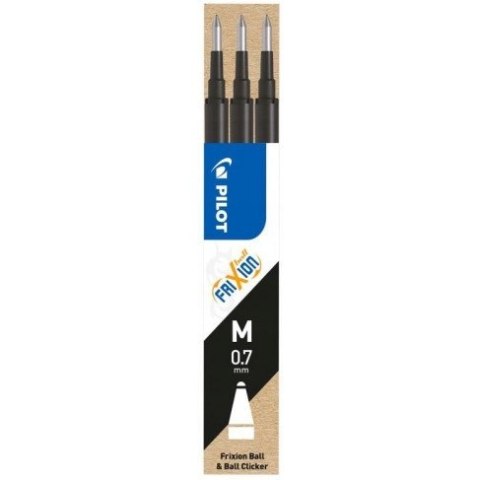 Wkład FRIXION 0,7mm czarny (3 sztuki) BLS-FR7-B-S3 PILOT Wkład FRIXION 0,7mm czarny (3 sztuki) BLS-FR7-B-S3 PILOT