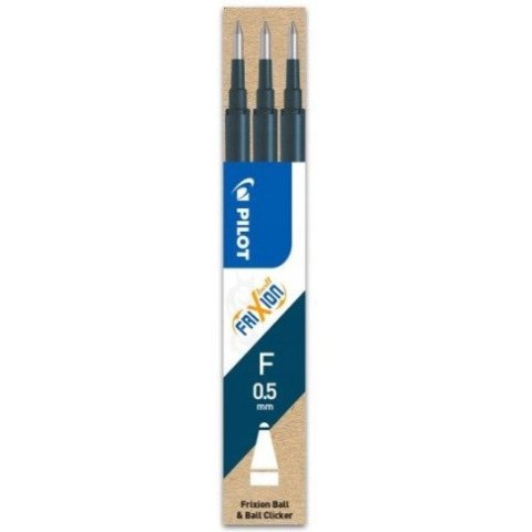 Wkład FRIXION CLIKER 0,5mm granatowy (3 sztuki) PIBLS-FR5-BB-S3-E PILOT Wkład FRIXION CLIKER 0,5mm granatowy (3 sztuki) PIBLS-FR5-BB-S3-E PILOT