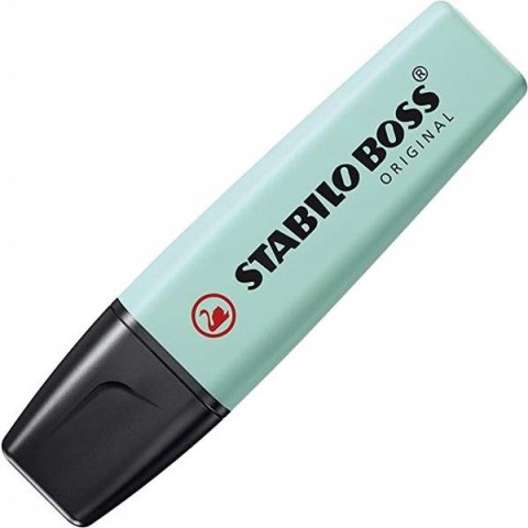 Zakreślacz STABILO BOSS 70/113 pastelowy turkusowy Zakreślacz STABILO BOSS 70/113 pastelowy turkusowy
