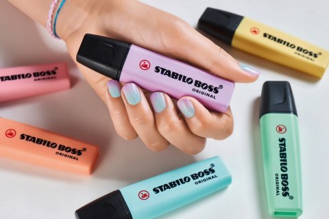 Zakreślacz STABILO BOSS 70/144 pastelowy żółty żółty Zakreślacz STABILO BOSS 70/144 pastelowy żółty żółty